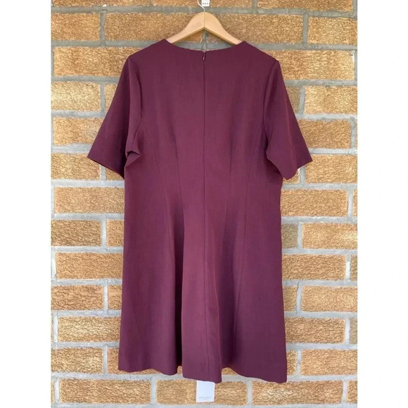 M.M. Lafleur The Emily Dress in Claret 1x - Picture 14 of 14